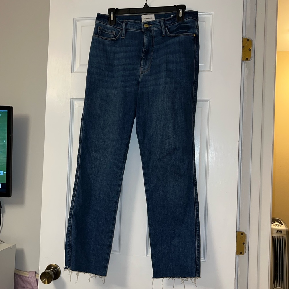 Frame Denim Le Sylvie Slender Straight